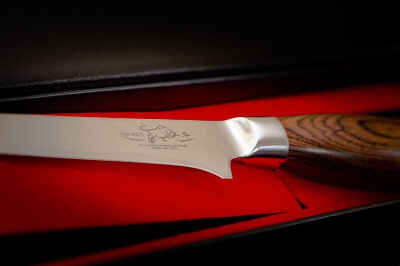 Cuchillo Deshuesar 6" Acero Damasco Mango Pakka - Imagen 3
