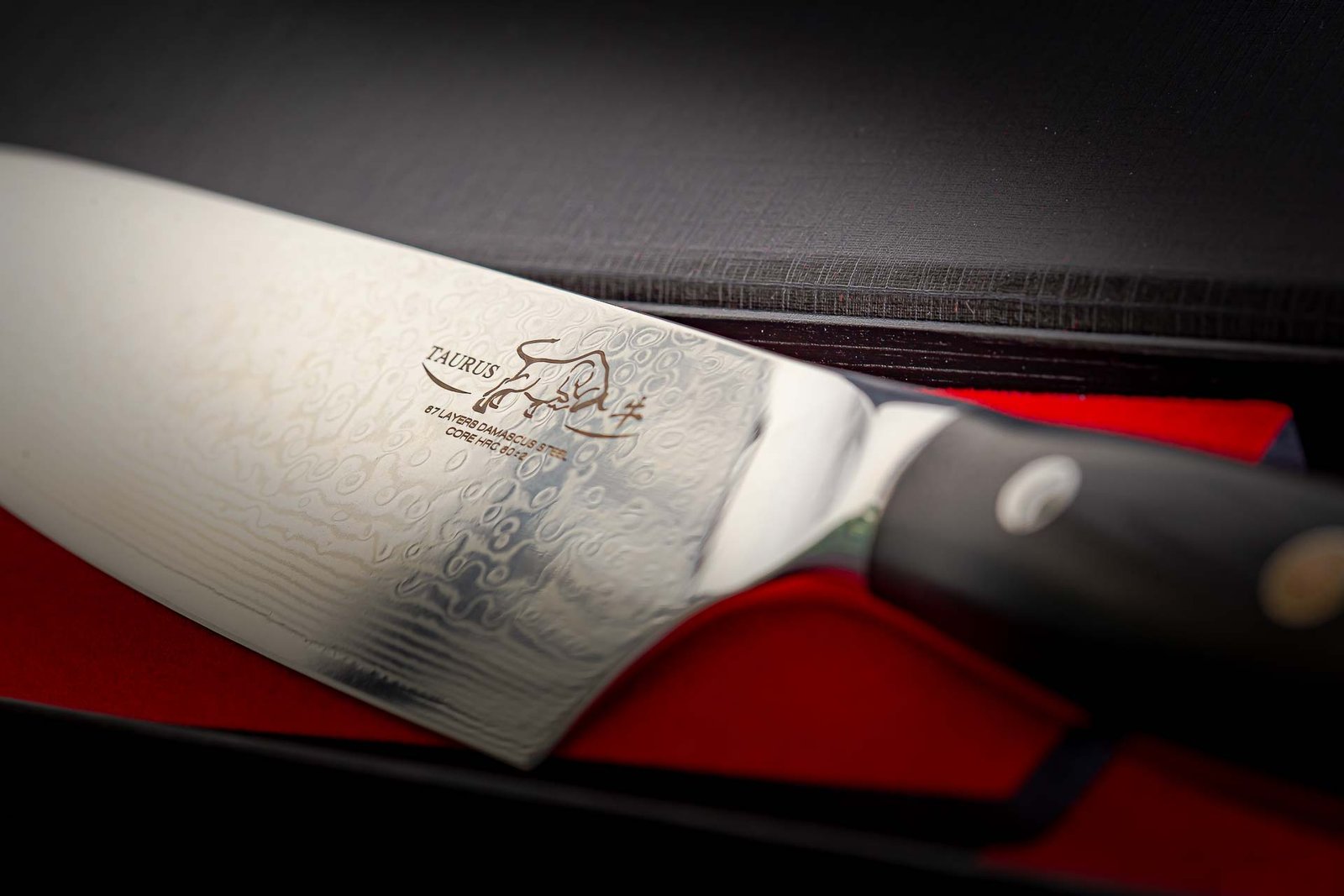 Cuchillo Acero Damasco 67 Chef Cocina Profesional Japonés