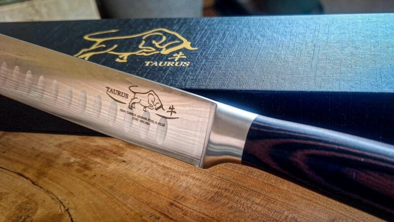Cuchillo Jamon Serrano 43cm. pakka - Imagen 3