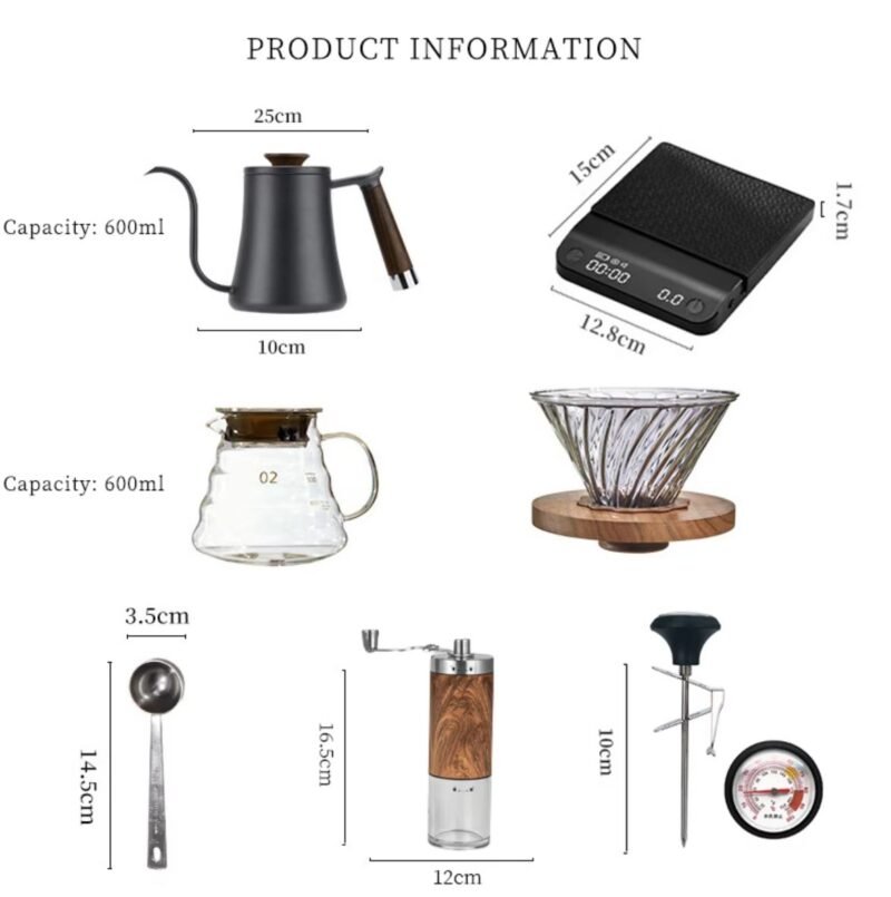 Set Cafetera Goteo 600 ml. - Imagen 5