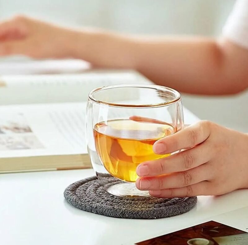 Set 6 Vasos 250 ml Vidrio Doble - Imagen 3