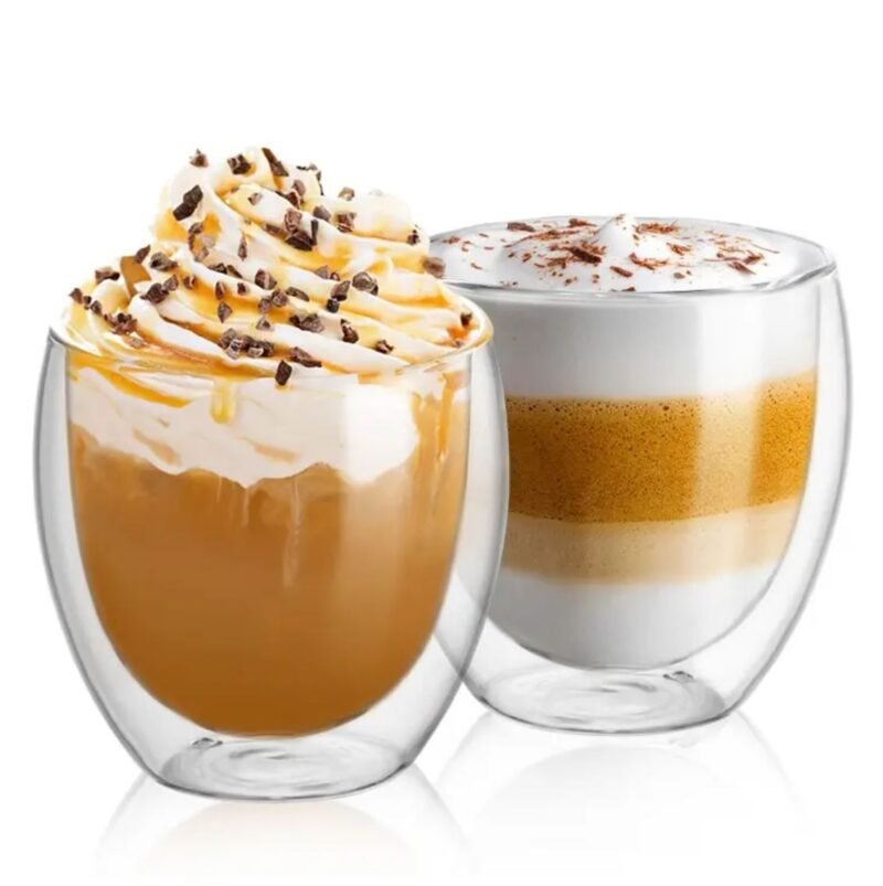 Set 6 Vasos 250 ml Vidrio Doble - Imagen 7